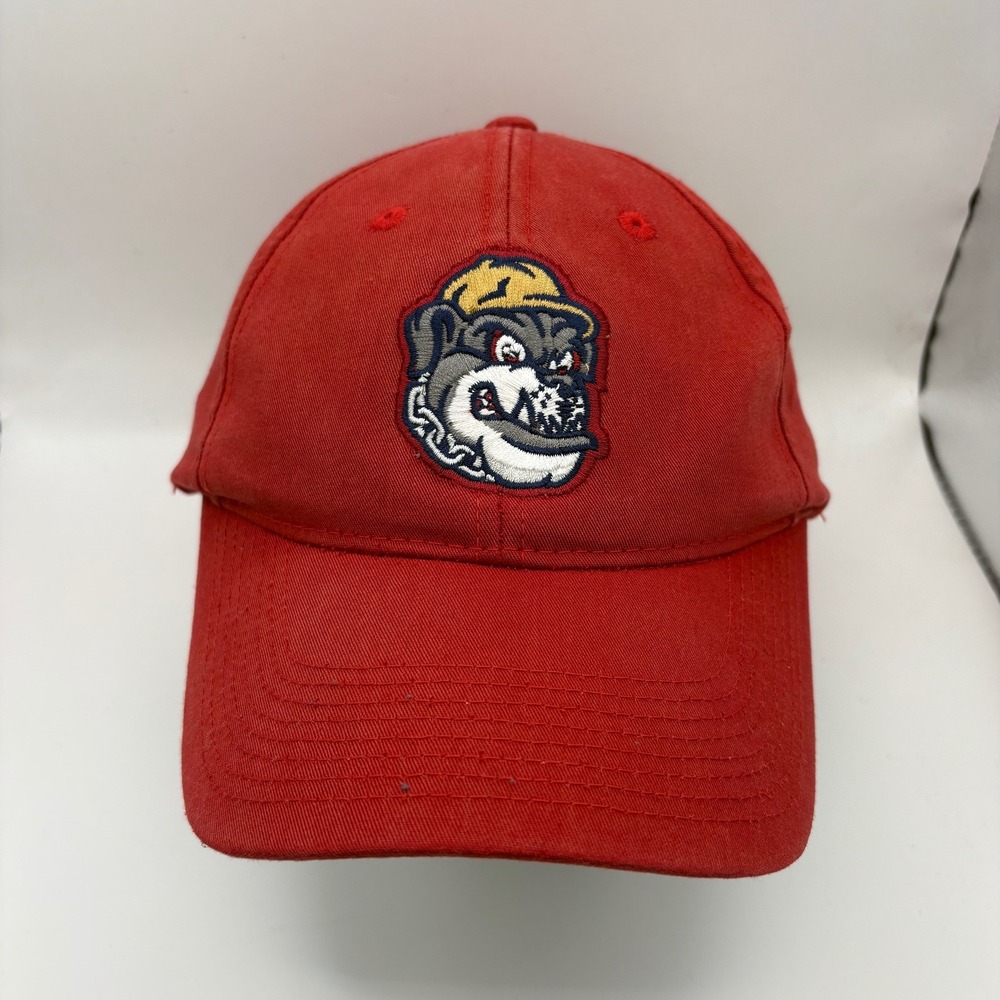 Mahoning Valley Scrappers Minor League Baseball Red Bulldog Embroidered‎ Cap